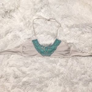 Padded bathing suit top size S